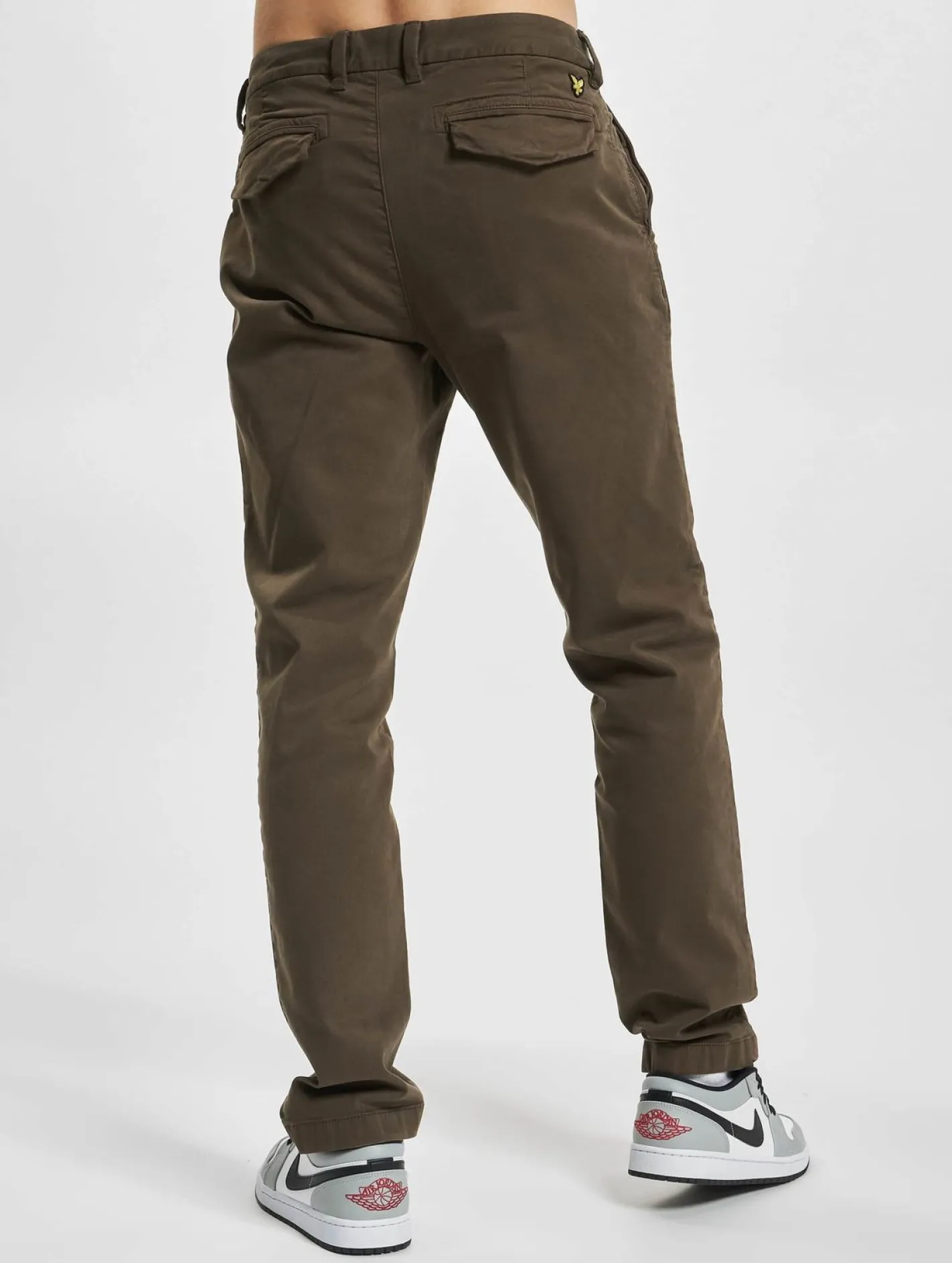 Jeans & Hosen*LYLE & SCOTT Straight Fit Chino oliv