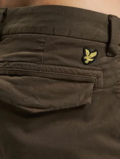 Jeans & Hosen*LYLE & SCOTT Straight Fit Chino oliv