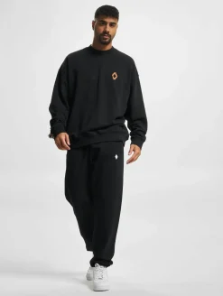 Sportunterbekleidung|Fitnessmode & Jogginghosen*Marcelo Burlon Cross Relax Sweatpant schwarz