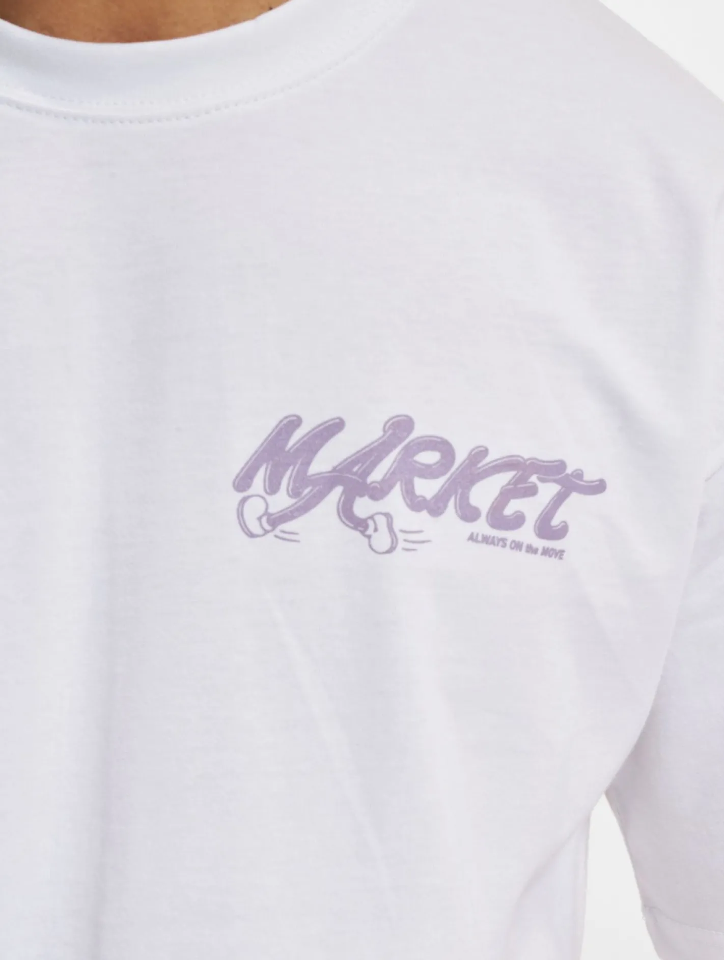 T-Shirts & Tank Tops*Market Audioman T-Shirts weiß