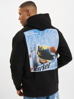 Pullover & Sweater*Market Corsa Hoodies schwarz