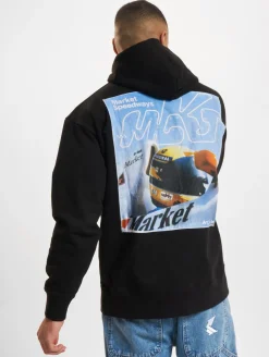Pullover & Sweater*Market Corsa Hoodies schwarz