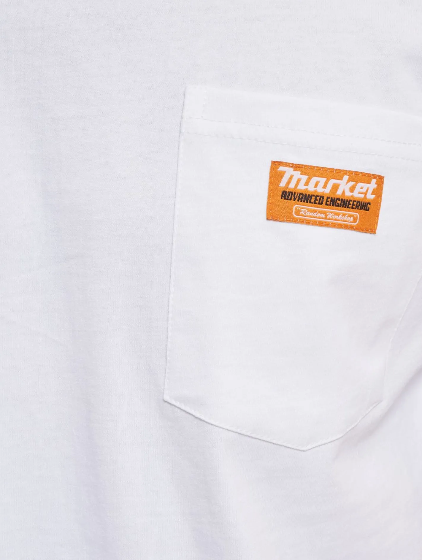 T-Shirts & Tank Tops*Market Hardware Pocket T-Shirts weiß