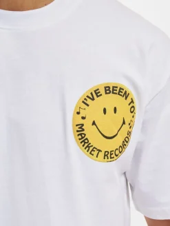 T-Shirts & Tank Tops*Market Smiley Afterhours T-Shirts weiß