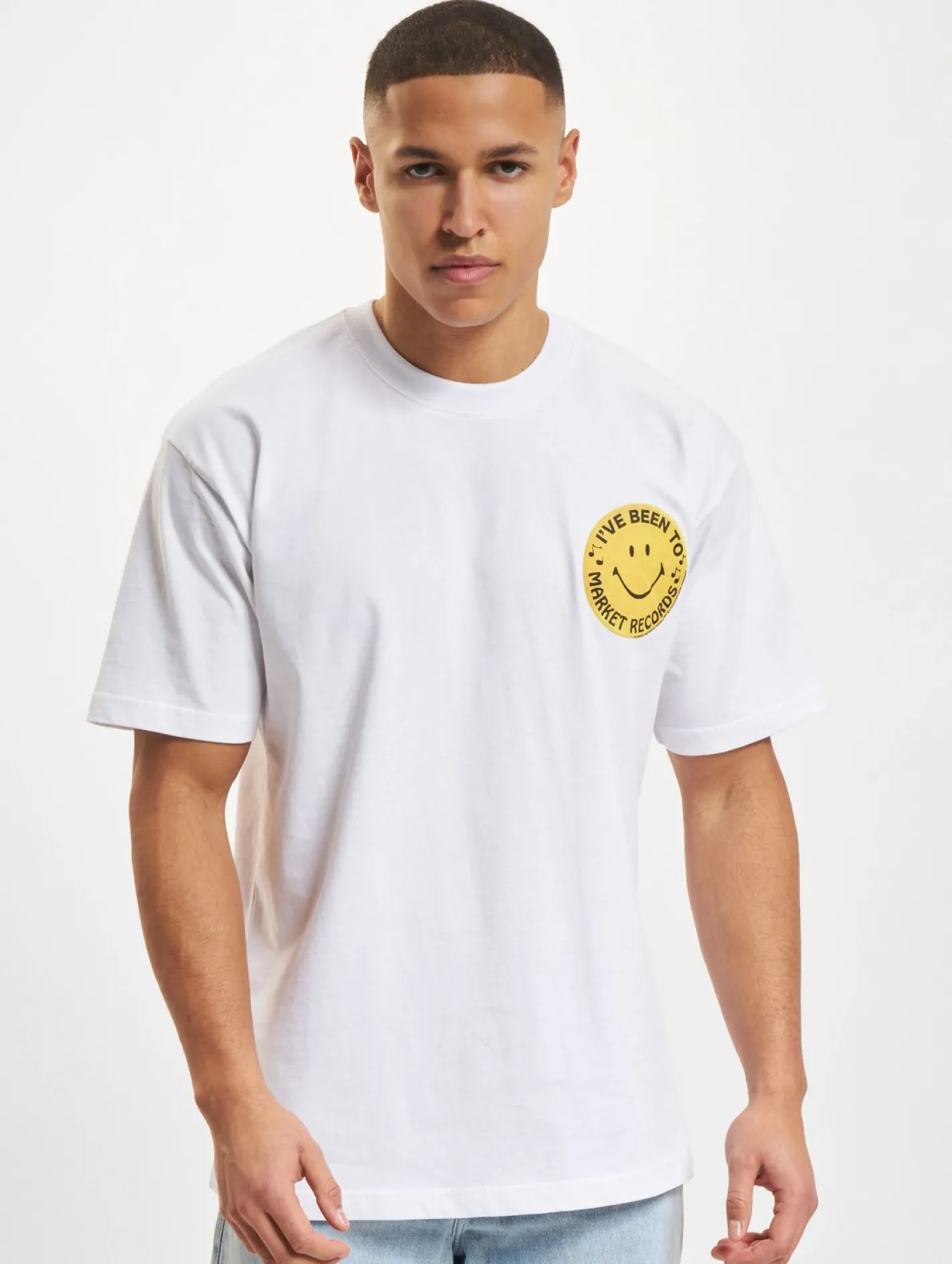 T-Shirts & Tank Tops*Market Smiley Afterhours T-Shirts weiß