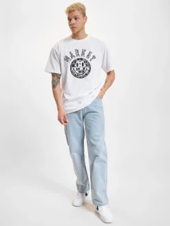 T-Shirts & Tank Tops*Market Smiley Brickhouse T-Shirts weiß