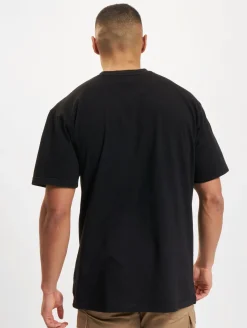 T-Shirts & Tank Tops*Market Smiley Out Of Body T-Shirts verwaschen schwarz