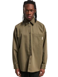 Hemden & Poloshirts*MARNI Elegantes Herren-Hemd aus hochwertiger Baumwolle mit zeitlosem Schnitt und stilvollen Details für einen modernen Look grün