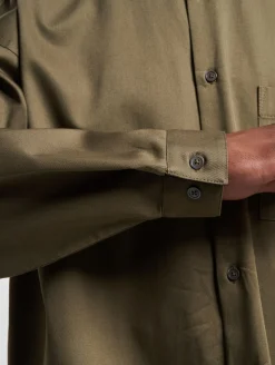 Hemden & Poloshirts*MARNI Elegantes Herren-Hemd aus hochwertiger Baumwolle mit zeitlosem Schnitt und stilvollen Details für einen modernen Look grün