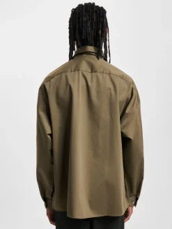 Hemden & Poloshirts*MARNI Elegantes Herren-Hemd aus hochwertiger Baumwolle mit zeitlosem Schnitt und stilvollen Details für einen modernen Look grün