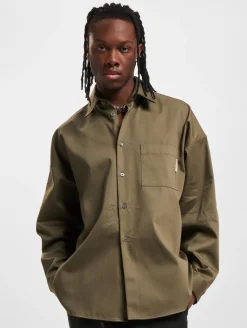 Hemden & Poloshirts*MARNI Elegantes Herren-Hemd aus hochwertiger Baumwolle mit zeitlosem Schnitt und stilvollen Details für einen modernen Look grün