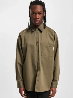 Hemden & Poloshirts*MARNI Elegantes Herren-Hemd aus hochwertiger Baumwolle mit zeitlosem Schnitt und stilvollen Details für einen modernen Look grün