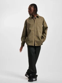 Hemden & Poloshirts*MARNI Elegantes Herren-Hemd aus hochwertiger Baumwolle mit zeitlosem Schnitt und stilvollen Details für einen modernen Look grün