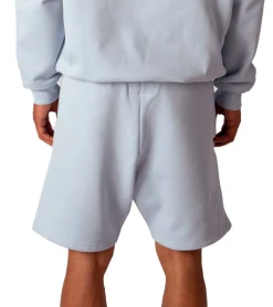 Shorts & Bermudas*MARY JANE BERLIN Herren Sweat-Shorts mit 窶廬N PEACE WE TRUST窶ß Weiß