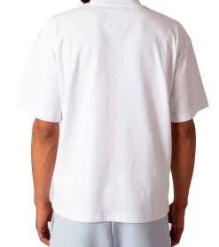 T-Shirts & Tank Tops*MARY JANE BERLIN Herren T-Shirt Baumwoll-Shirt Kurzarm-Shirt Oversized-Fit 2406-4-T2 in , Weiß, Rosa oder Hellblau Schwarz