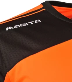 Pullover & Sweater|Jogginghosen & Fitnessmode*masita Kinder Fitness-Pullover mit ClimaTech+ Technologie Langarm-Shirt für Jungen und Mädchen Sport-Trikot Torwarttrikot 8516 Grau, Neon-Orange, Blau oder Neon-Grün