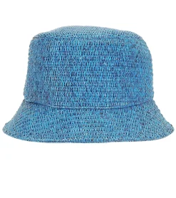 Caps & Mützen*MaxMara Damen Angler-Hut stylischer Fischerhut Sommer-Hut 2355710234 346 Blau