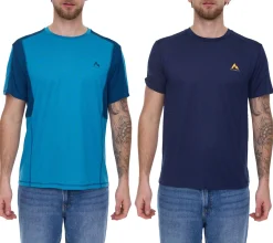 T-Shirts & Tank Tops|Sportoberbekleidung*McKINLEY Haloy M Herren Trainings-Shirt aus Dry Plus-Material Sport-Shirt Fitness-Shirt 421810 oder Dunkelblau Blau/Petrol