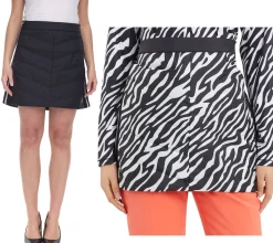 Wintersport|Röcke*McKINLEY Isabel W Damen Rock schützender Ski-Rock mit AQUABASE Beschichtung 420206 Schwarz oder Schwarz/Weiß