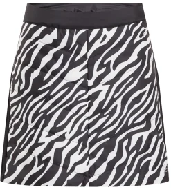 Wintersport|Röcke*McKINLEY Isabel W Damen Ski-Rock schützender Rock mit AQUABASE Beschichtung im Zebra-Look 420206 915 Schwarz/Weiß