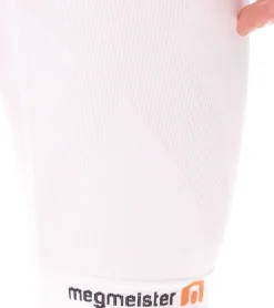 Sportunterbekleidung|Radsport*megmeister Herren Kompressions-Shorts mit Body-Mapping-Belüftung Rad-Shorts Antibakteriell und Geruchshemmend Kompressions-Bekleidung BC31 Weiß