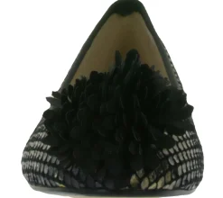 Ballerinas & Slipper*MENBUR Damen Ballerinas elegante Sommer-Schuhe Halbschuhe 07156 0001 Schwarz/Beige