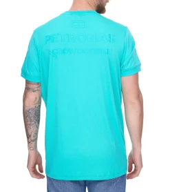 T-Shirts & Tank Tops*Mercedes-Benz AMG Petronas F1 Herren T-Shirt Kurzarm-Shirt Sommer-Shirt 701225460 003 Türkis