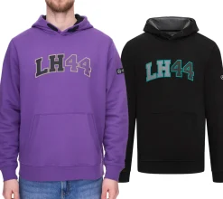 Pullover & Sweater*Mercedes-Benz AMG Petronas Lewis Hamilton Herren Hoodie Baumwoll-Pullover Kapuzen-Pullover Sweater 701222302 Lila oder Schwarz