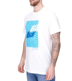 T-Shirts & Tank Tops*Mercedes-Benz AMG Petronas F1 MAPF1 FW George Russell Herren T-Shirt stylisches Baumwoll-Shirt 701223501 001 Weiß