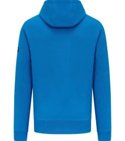 Pullover & Sweater*Mercedes-Benz AMG Petronas George Russell Herren Hoodie Baumwoll-Pullover Kapuzen-Pullover Sweater 701222310 002 Blau