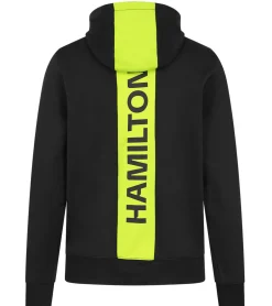 Pullover & Sweater*Mercedes-Benz AMG Petronas F1 Hoodie Lewis Hamilton Herren Kapuzen-Sweatshirt Formel 1 701227116 001 Schwarz/Neongelb