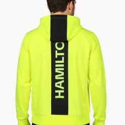 Pullover & Sweater*Mercedes-Benz AMG Petronas F1 Hoodie Lewis Hamilton Herren Kapuzen-Sweatshirt Formel 1 701227116 002 Neongelb/ Schwarz