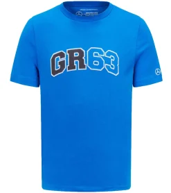 T-Shirts & Tank Tops*Mercedes-Benz AMG Petronas F1 George Russell GR63 nachhaltiges Mädchen und Jungen T-Shirt Formel 1 701222315 001 Blau