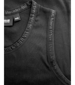 Tops & T-Shirts*Mercedes-Benz AMG Petronas F1 Damen Tank-Top Baumwoll-Shirt Motorsport-Shirt 701225451 001 Schwarz
