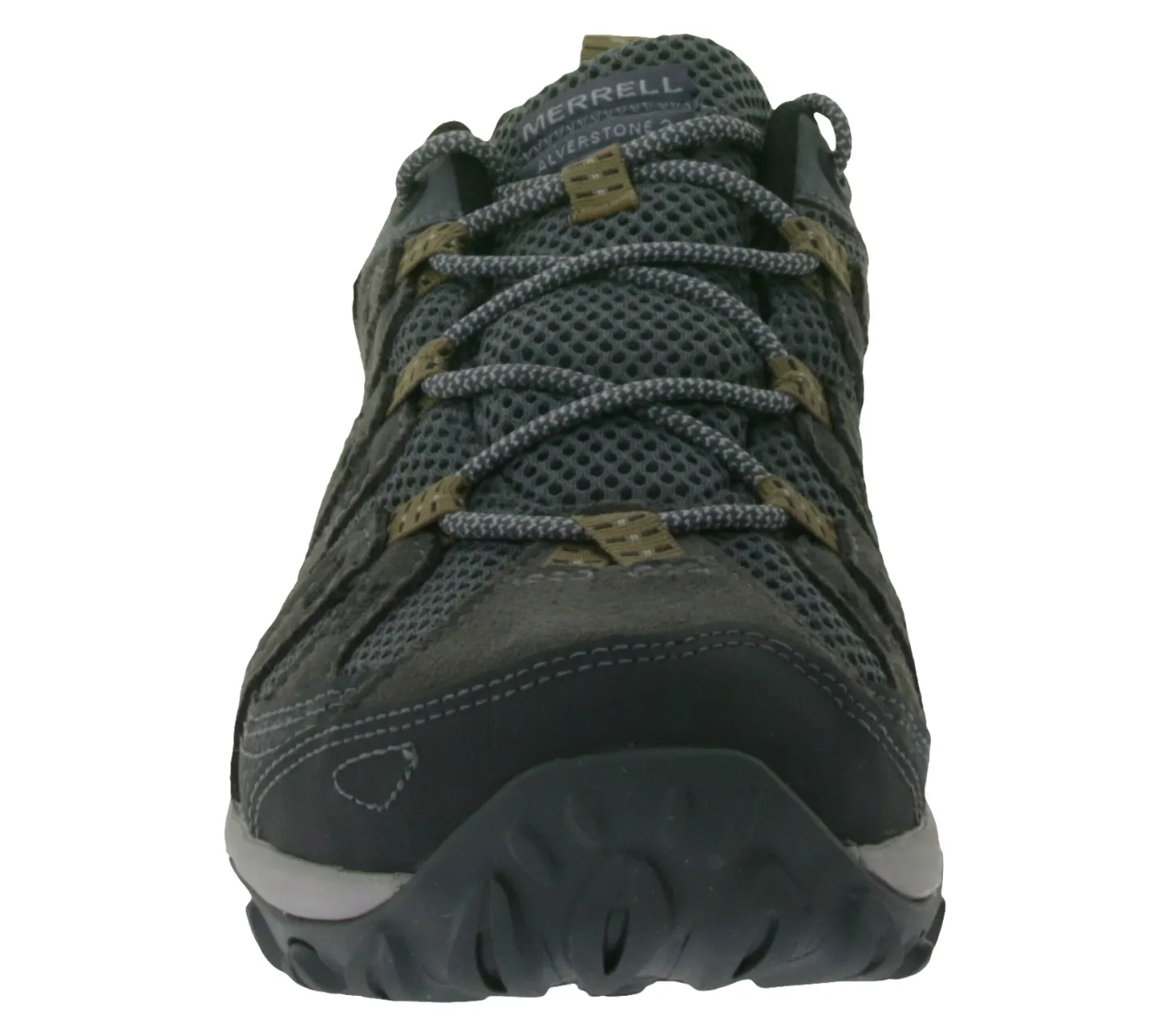 Laufschuhe & Joggingschuhe|Schnürschuhe & Halbschuhe*MERRELL Alverstone 2 Gore-Tex Herren Wanderschuhe wasserdichte GTX Outdoor-Schuhe mit Wechselfußbett Grau, Hellbraun oder Schwarz Grau/Braun