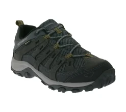 Laufschuhe & Joggingschuhe|Schnürschuhe & Halbschuhe*MERRELL Alverstone 2 Gore-Tex Herren Wanderschuhe oder nachhaltige Fly Strike Lauf-Schuhe wasserdichte GTX Outdoor-Schuhe mit Wechselfußbett Grau, Hellbraun, Schwarz oder Blau Alverstone 2 Grau