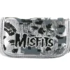 Portemonnaies & Geldbörsen*BioworldMerch MISFITS Band-Brieftasche im auffälligem Look mit Logo-Schriftzug GW108457MIS Silber