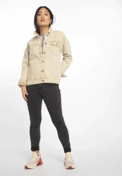 Mäntel & Jacken*Missguided Übergroße Jeansjacke in Sand