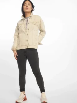Mäntel & Jacken*Missguided Übergroße Jeansjacke in Sand