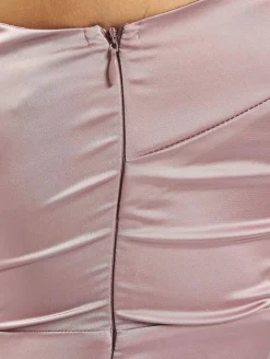 Kleider*Missguided Einärmliges Minikleid aus Stretch-Satin in Lila