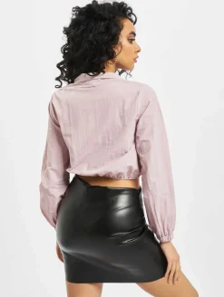 Mäntel & Jacken*Missguided Kurze, leichte Shell-Jacke mit Fronttasche in Rosa
