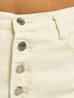 Shorts & Bermudas*Missguided Kurze Shorts mit Knopfleiste in Weiß