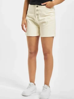 Shorts & Bermudas*Missguided Kurze Shorts mit Knopfleiste in Weiß