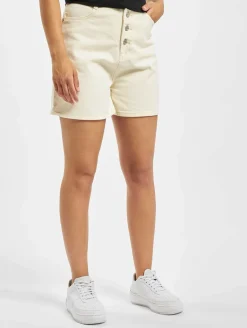 Shorts & Bermudas*Missguided Kurze Shorts mit Knopfleiste in Weiß