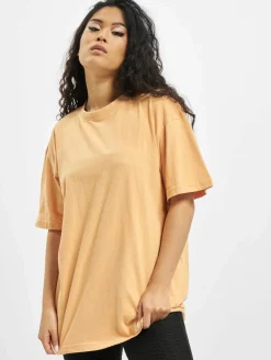 Tops & T-Shirts*Missguided Verwaschenes Oversize-T-Shirt in Orange