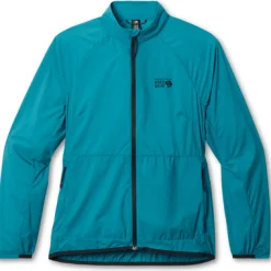 Sportoberbekleidung|Radsport*MOUNTAIN HARDWEAR Damen Fahrradjacken Kor AirShell Jacke Blau