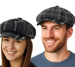 Caps & Mützen*BioworldMerch My Chemical Romance Unisex Schieber-Mütze Ballon-Mütze mit Wollanteil FC1120251MCR Schwarz/Grau