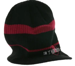 Caps & Mützen*BioworldMerch My Chemical Romance Unisex Beanie mit Schriftzug Schirm-Beanie Freizeit-Mütze Schwarz/Pink/Weiß