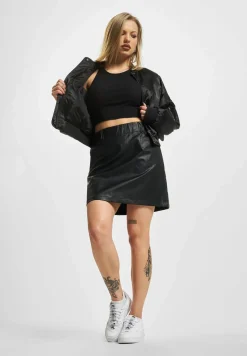 Röcke*NA-KD Kurzer PU-Rock schwarz