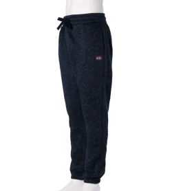 Sportunterbekleidung|Fitnessmode & Jogginghosen*NANGAPARBAT Strickfleece-Hose für Damen oder Herren Jogginghose mit Antipilling und Antistatik Freizeithose mit OEKO-TEX Standard 100 Dunkel-Blau